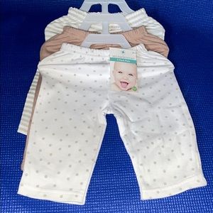 Baby MiracleWear 3 Pack Pants 0-3 Months New